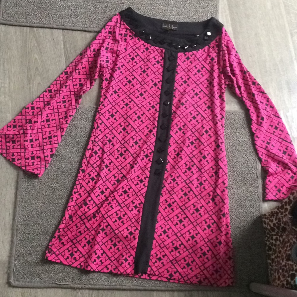 Girls long sleeved mini dress